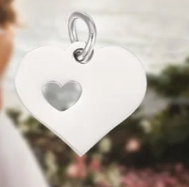 Herz Anhänger mit Gravur